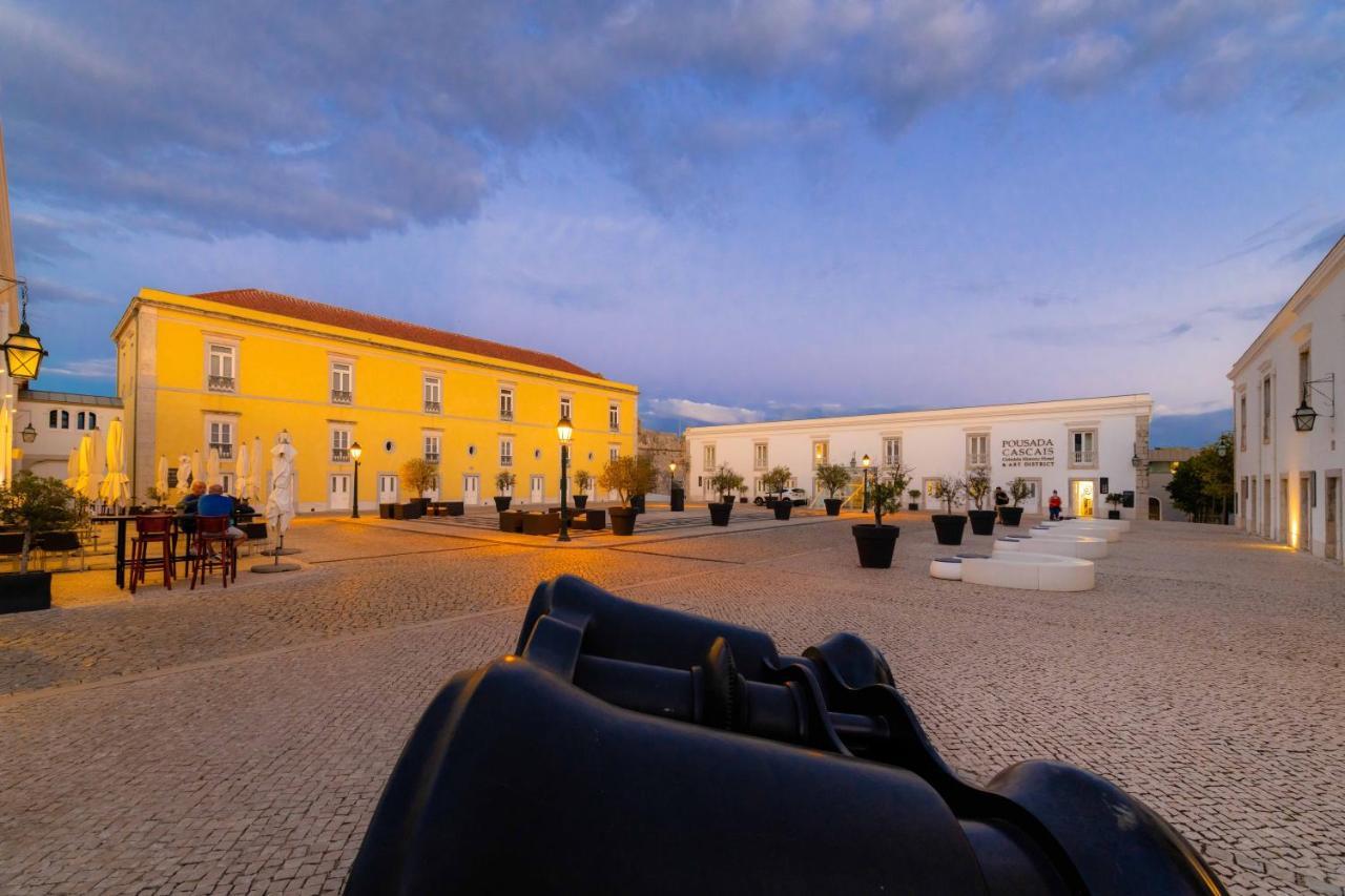 Pestana Cidadela Cascais - Pousada & Art District Ngoại thất bức ảnh The main square of the city of Angra do Heroísmo, with the main buildings of the University of the Azores